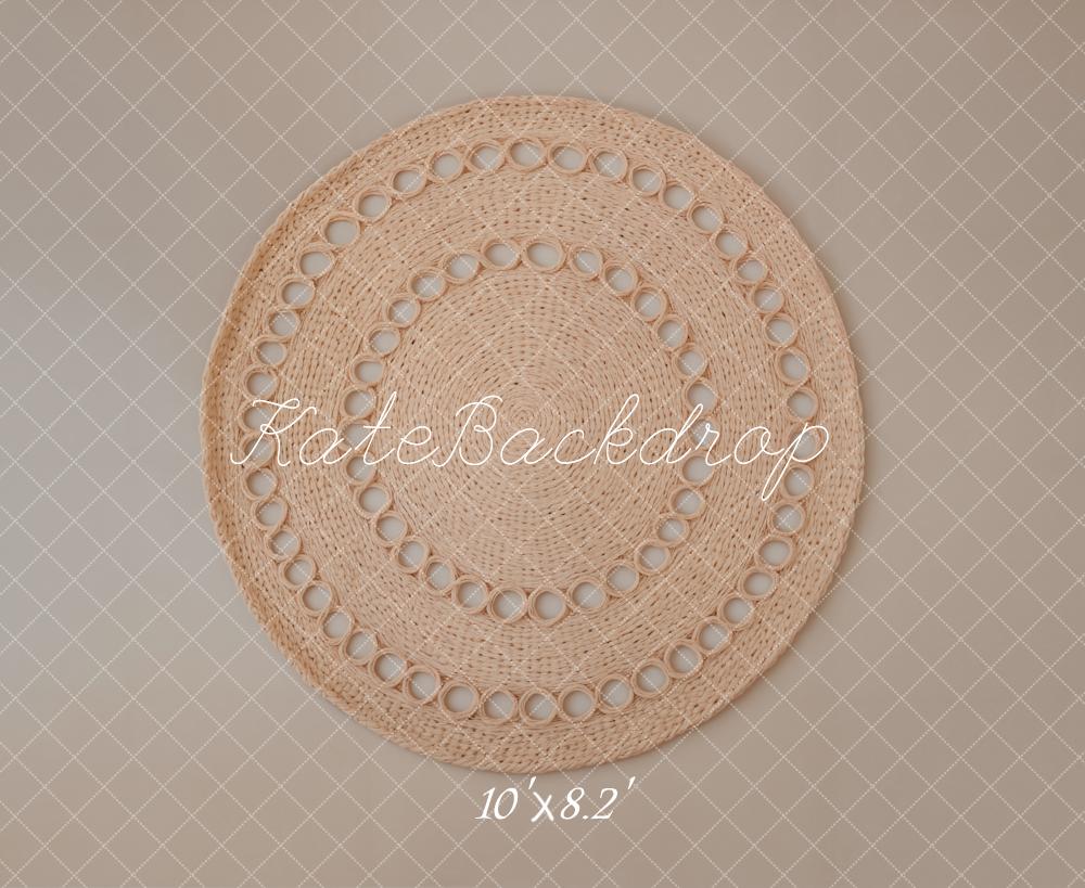 Kate Woven Circle Diamond Pattern Backdrop Designed by Emetselch - Kate Backdrop AU