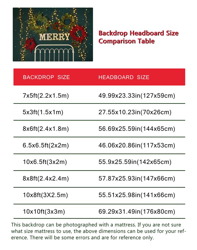 Kate Merry Christmas Fleece Backdrop Sparkle Headboard Designed By Mandy Ringe Photography - Kate Backdrop AU