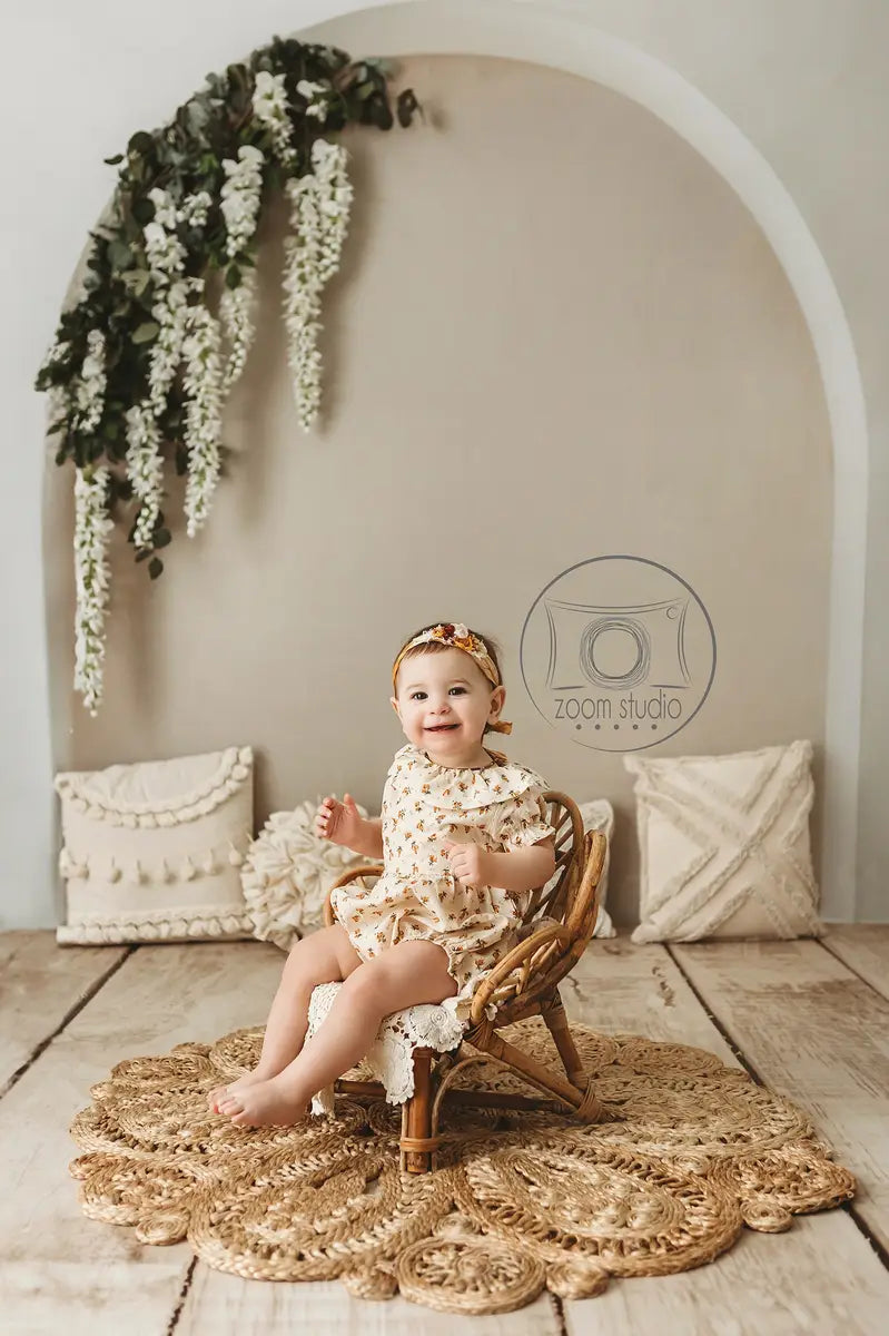 Kate White Art Arch Wall Fleece Backdrop Designed by Kate Image - Kate Backdrop AU