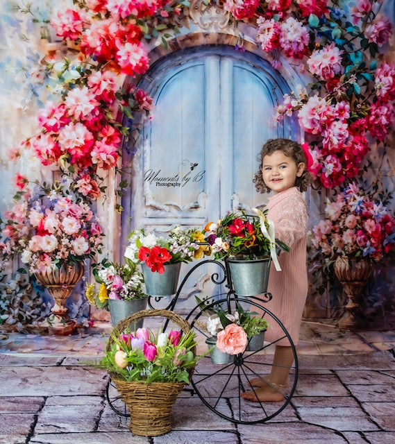 Kate Spring Flowers Mother's Day Arch Backdrop Designed by GQ - Kate Backdrop AU
