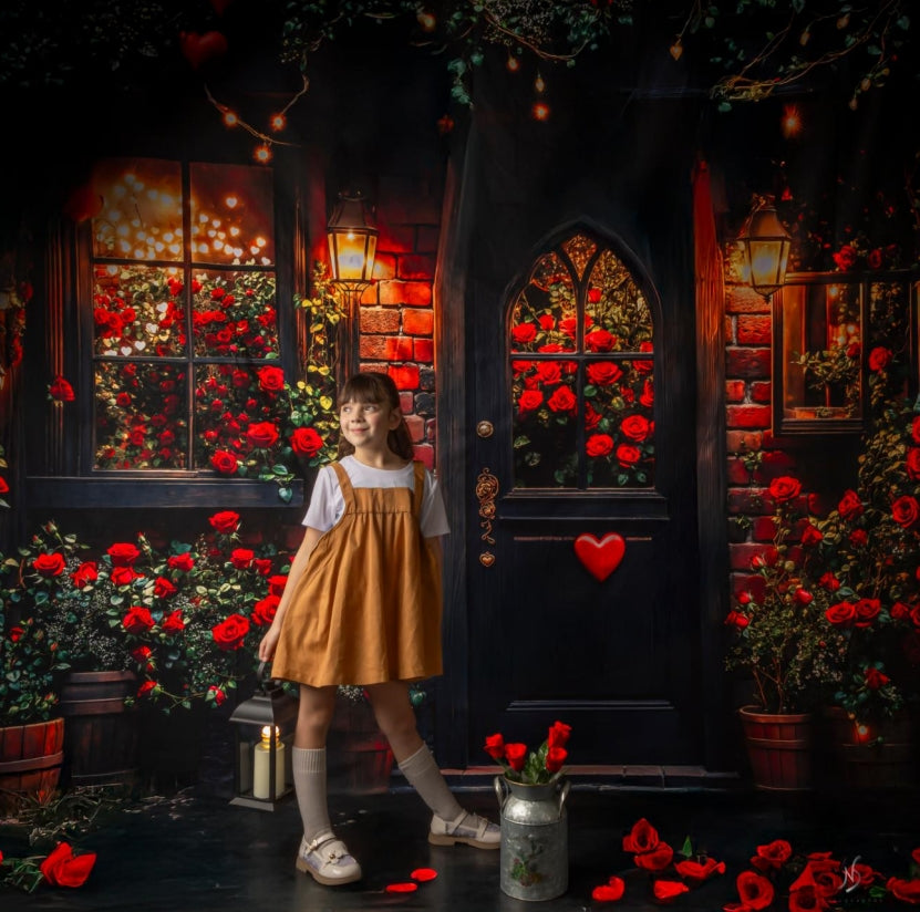 Kate Romantic Rose Garden Backdrop Designed by Emetselch - Kate Backdrop AU