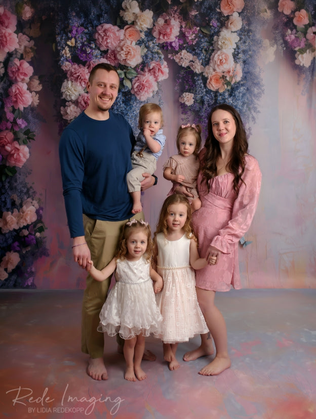 Kate Sweep Romantic Wisteria Bloom Backdrop Spring Designed by Patty Roberts - Kate Backdrop AU