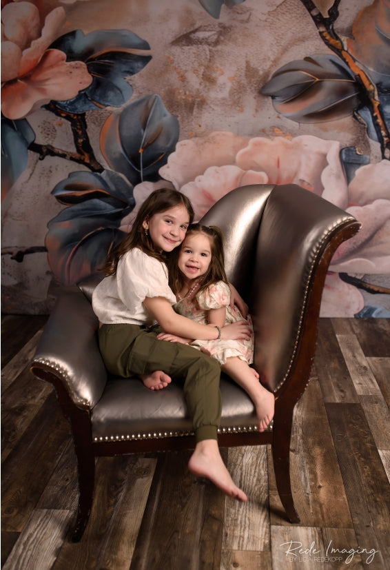 Kate Vintage Florals Backdrop Designed by Lidia Redekopp
