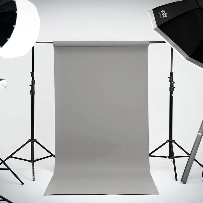 Kate Light Gray Seamless Paper Backdrop for Photography - Kate Backdrop AU