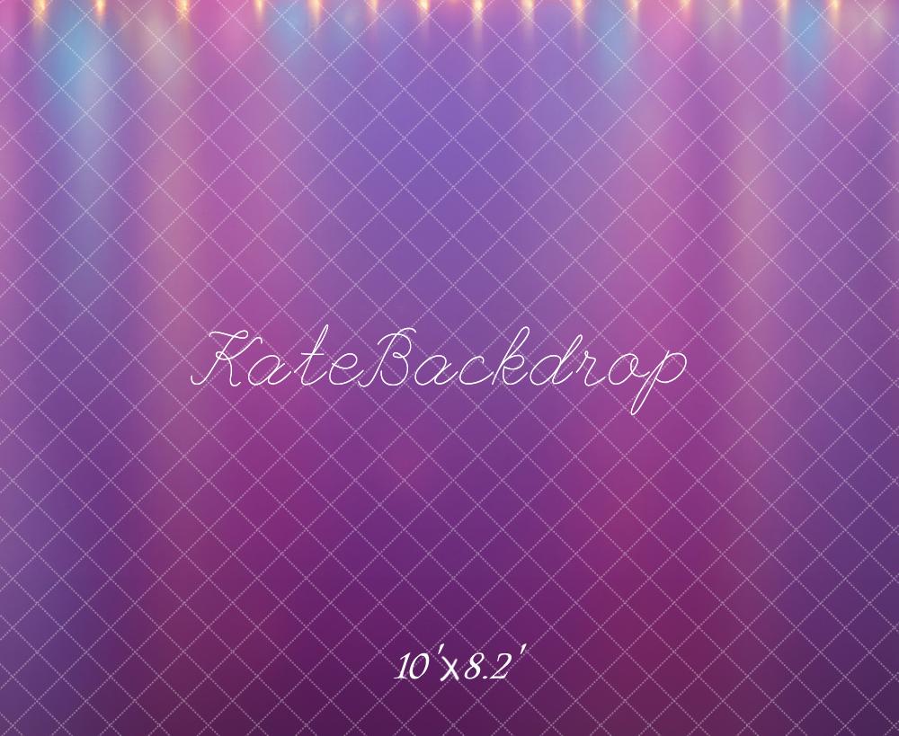 Kate Purple Abstract Lights Backdrop Designed by Ashley Paul