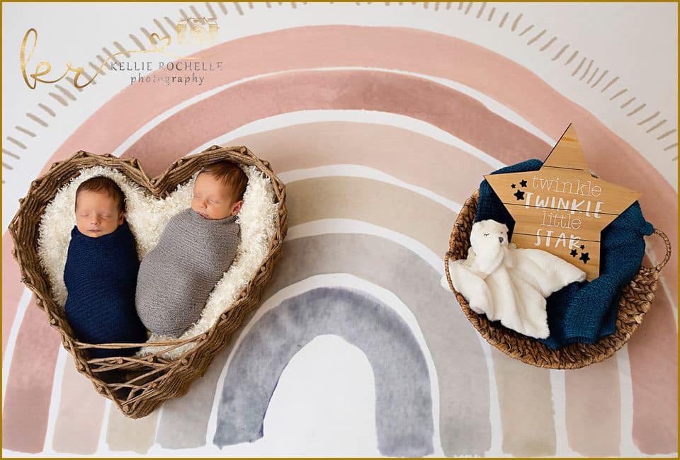 Kate Boho Rainbow Fleece Backdrop Designed by Mandy Ringe Photography - Kate Backdrop AU