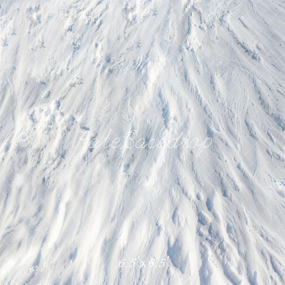 Kate Winter Snow Texture Backdrop Designed by Chain