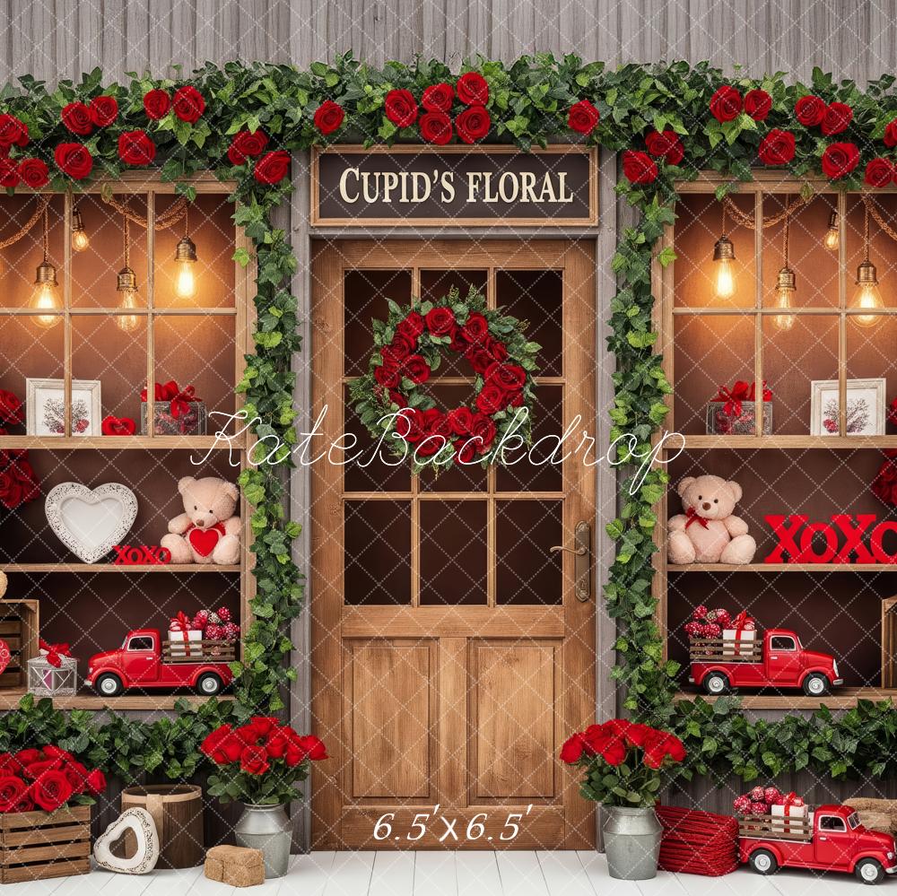Kate Valentines Floral Shop Backdrop Designed by Patty Roberts