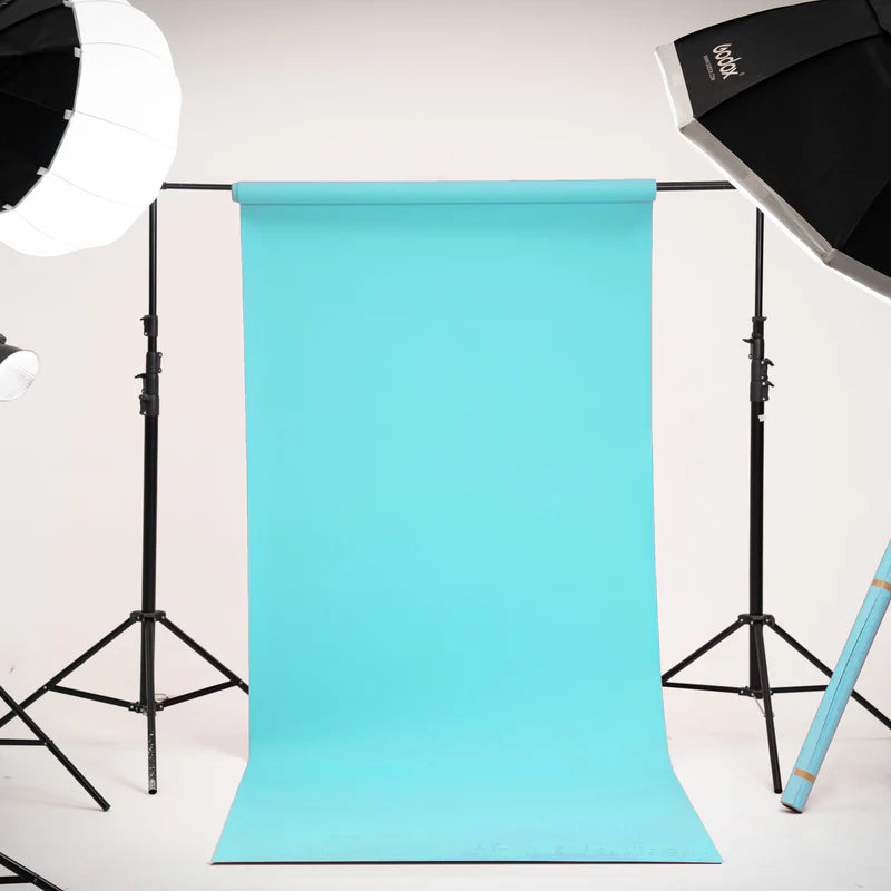 Kate Alpine Blue Seamless Paper Backdrop for Photography