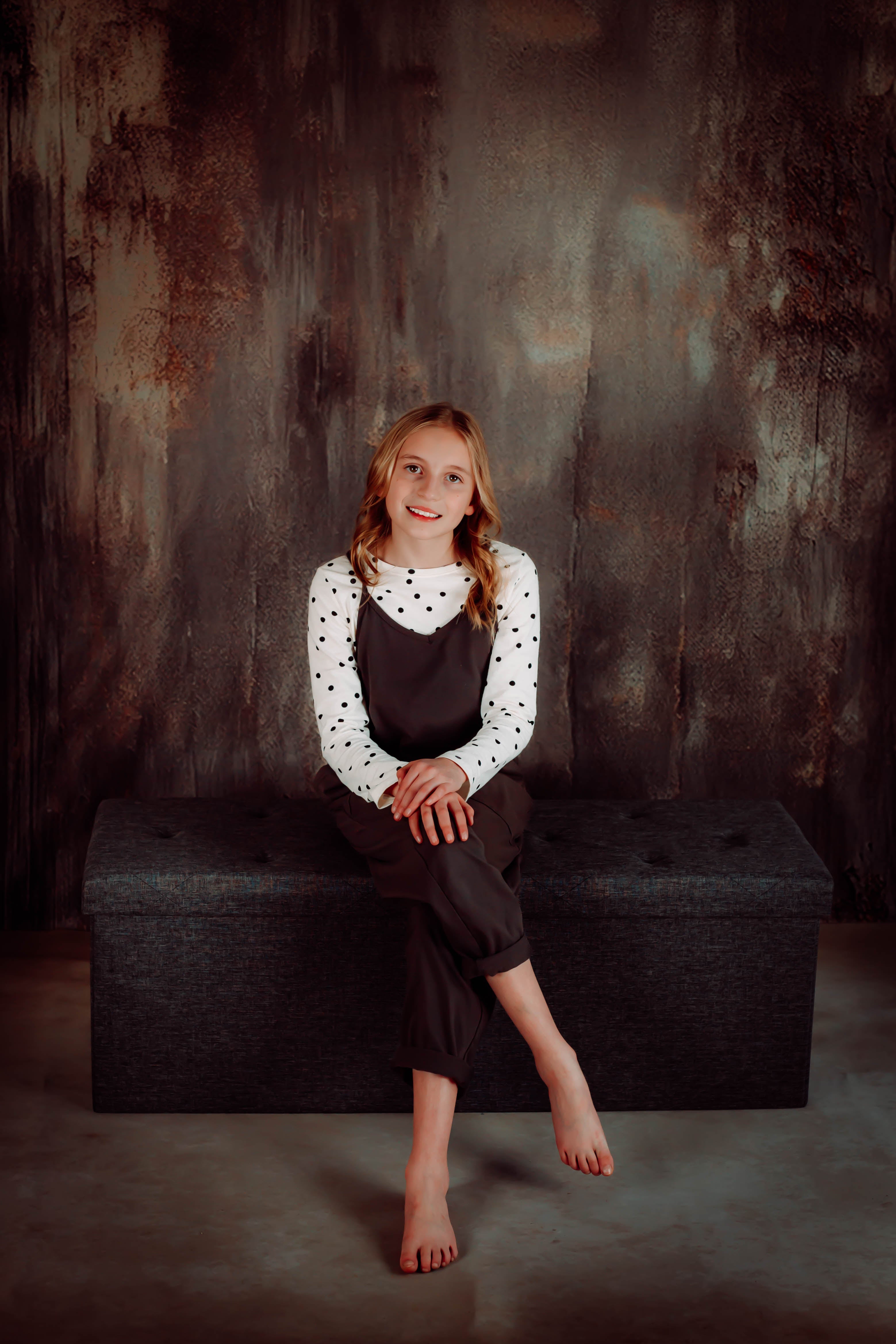 Kate Vintage Abstract Texture Grey Backdrop Designed By Mandy Ringe Photography