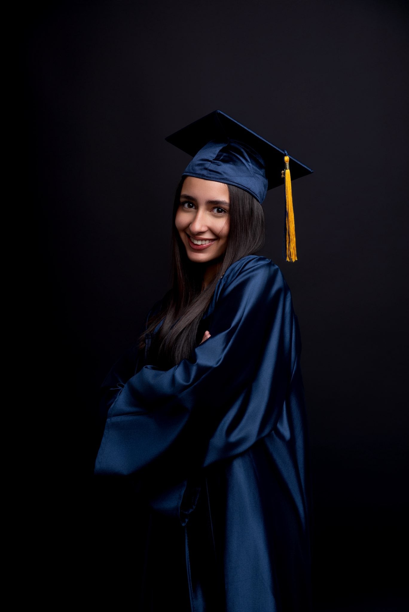 Kate Black Seamless Paper Backdrop for Photography 4.4x32ft(1.35x10m)