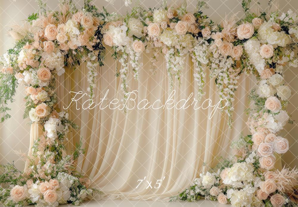 Kate Flower Spring Mother's Day Backdrop Designed by Mini MakeBelieve - Kate Backdrop AU