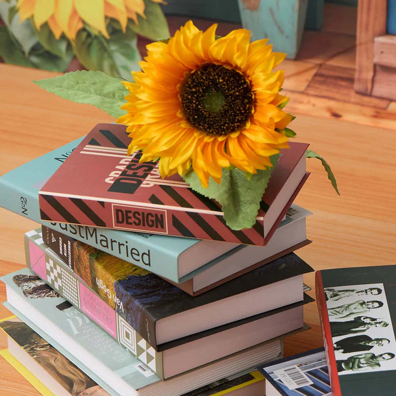Kate Back to School Blackboard Book Sunflower Photo Kit
