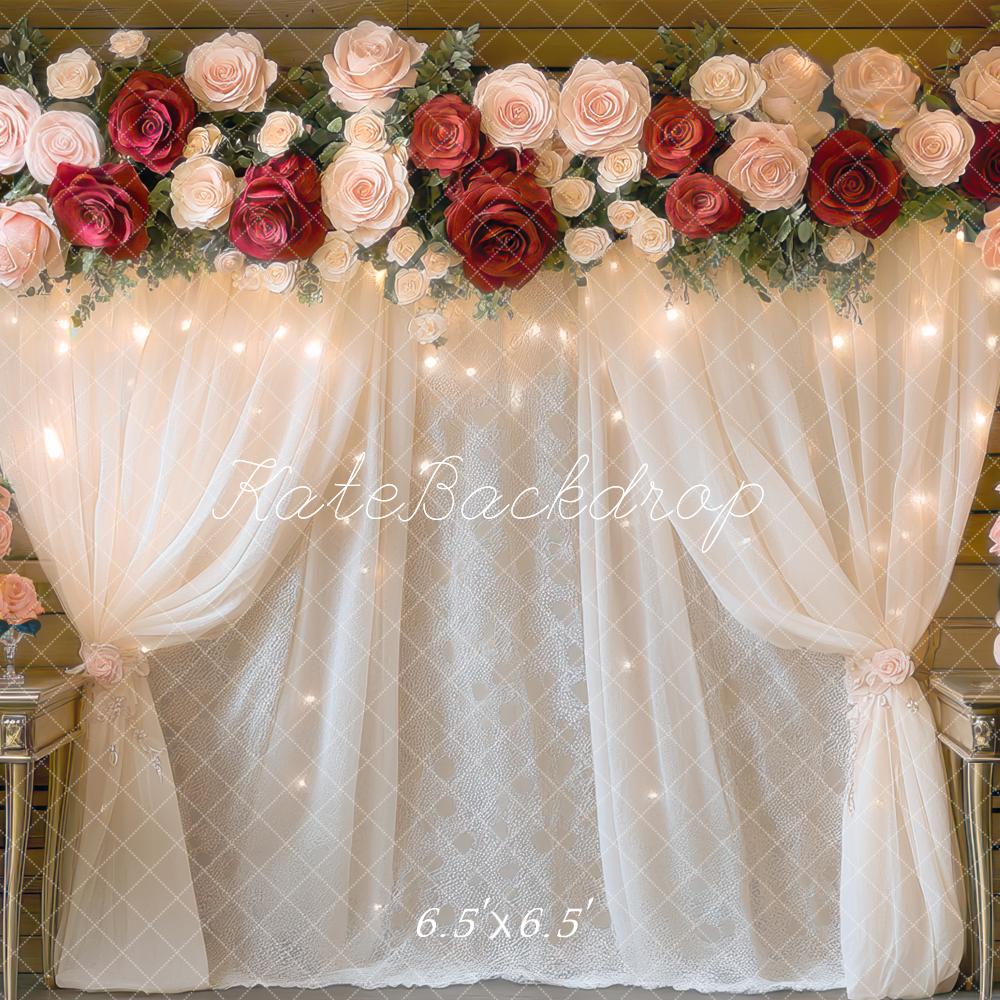 Kate Roses Wedding Backdrop Designed by Mini MakeBelieve - Kate Backdrop AU