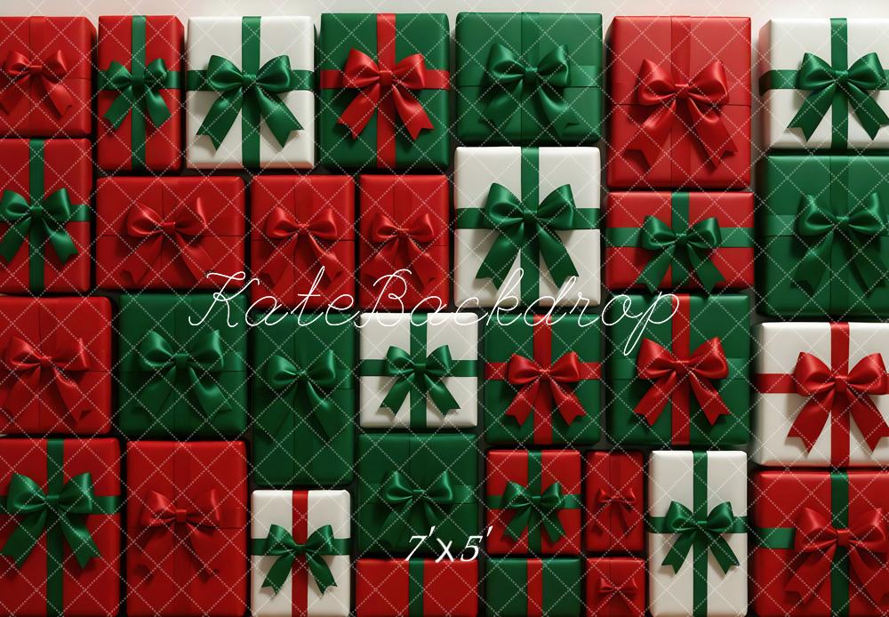 Kate Christmas Gift Boxes Backdrop Designed by Mini MakeBelieve - Kate Backdrop AU