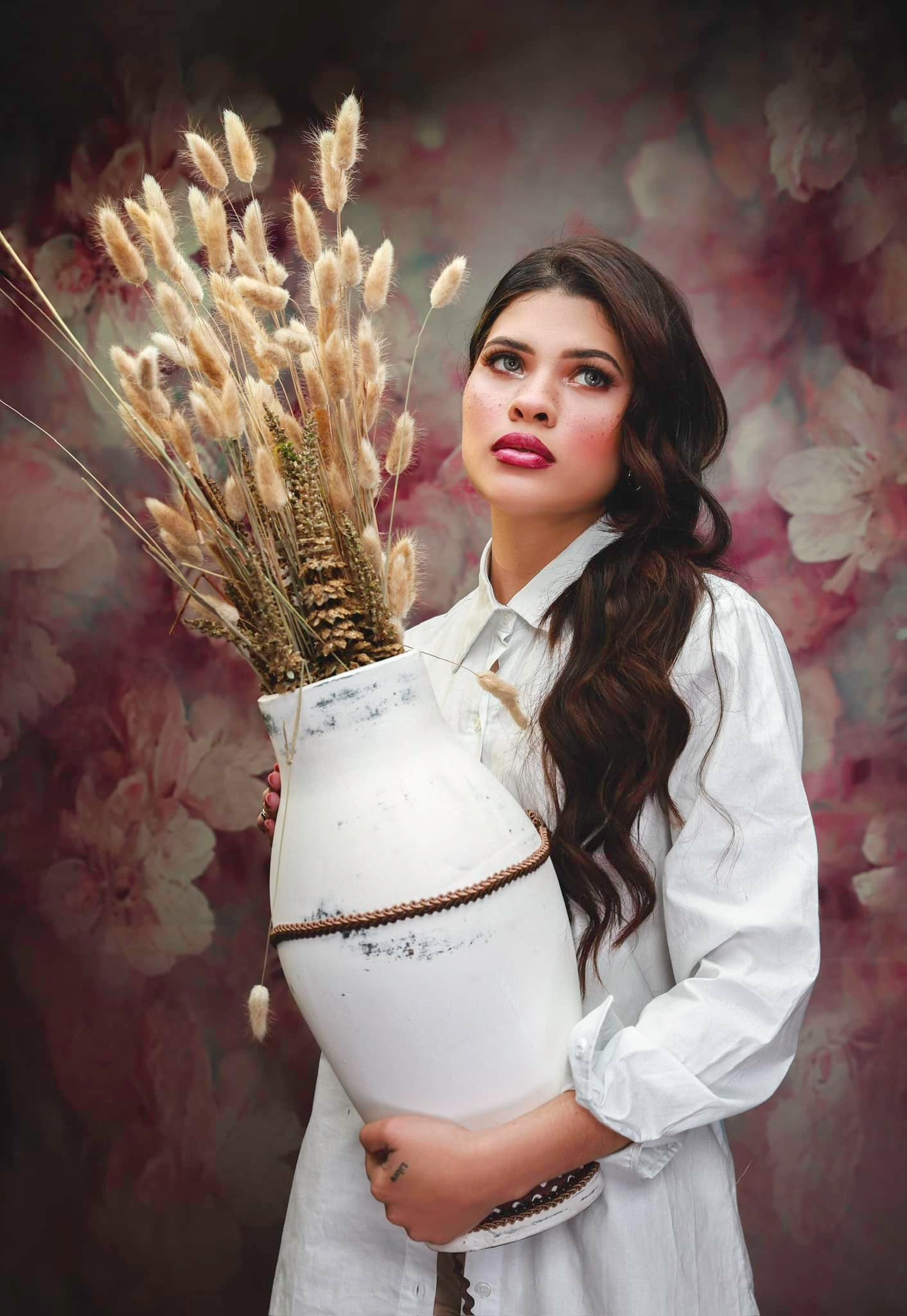 Kate Spring Flower portrait Backdrop Photography - Kate Backdrop AU