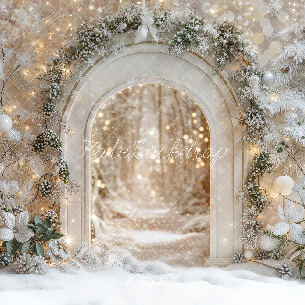 Kate Winter Arch Bokeh Backdrop Designed by Emetselch