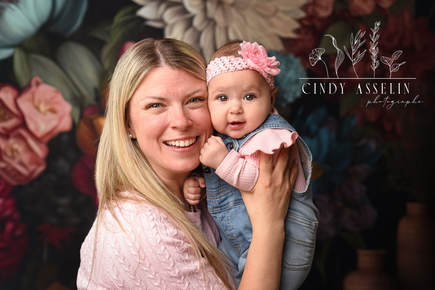 Kate Boho Blooming Floral Backdrop Designed by Chain Photography