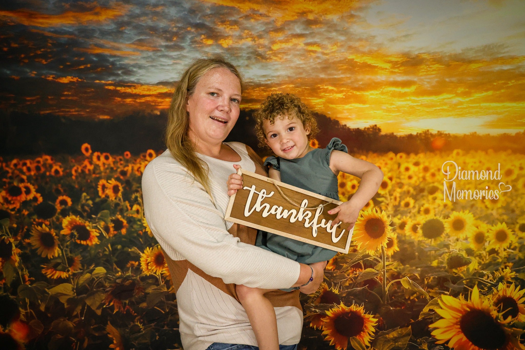 Kate Sunflower Backdrop Autumn Outdoor Designed by Chain Photography