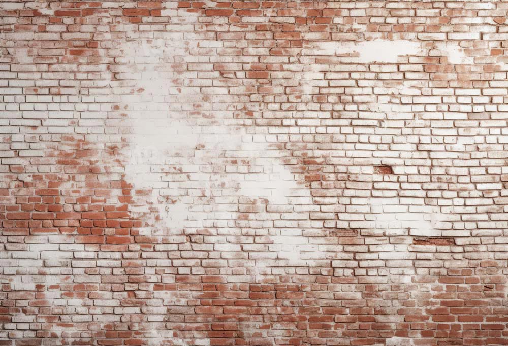 Kate Retro Wall Whitewashed Brick Backdrop Designed by Kate Image - Kate Backdrop AU