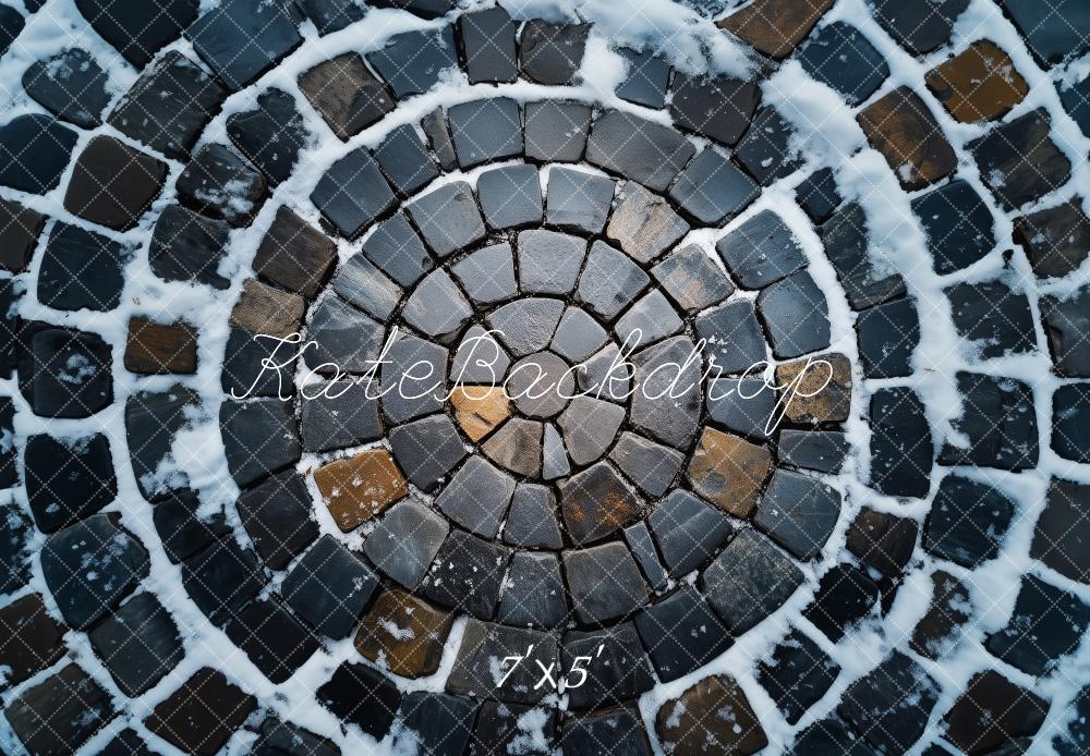 15% OFF Kate Cobblestone Snow Backdrop Designed by Patty Roberts