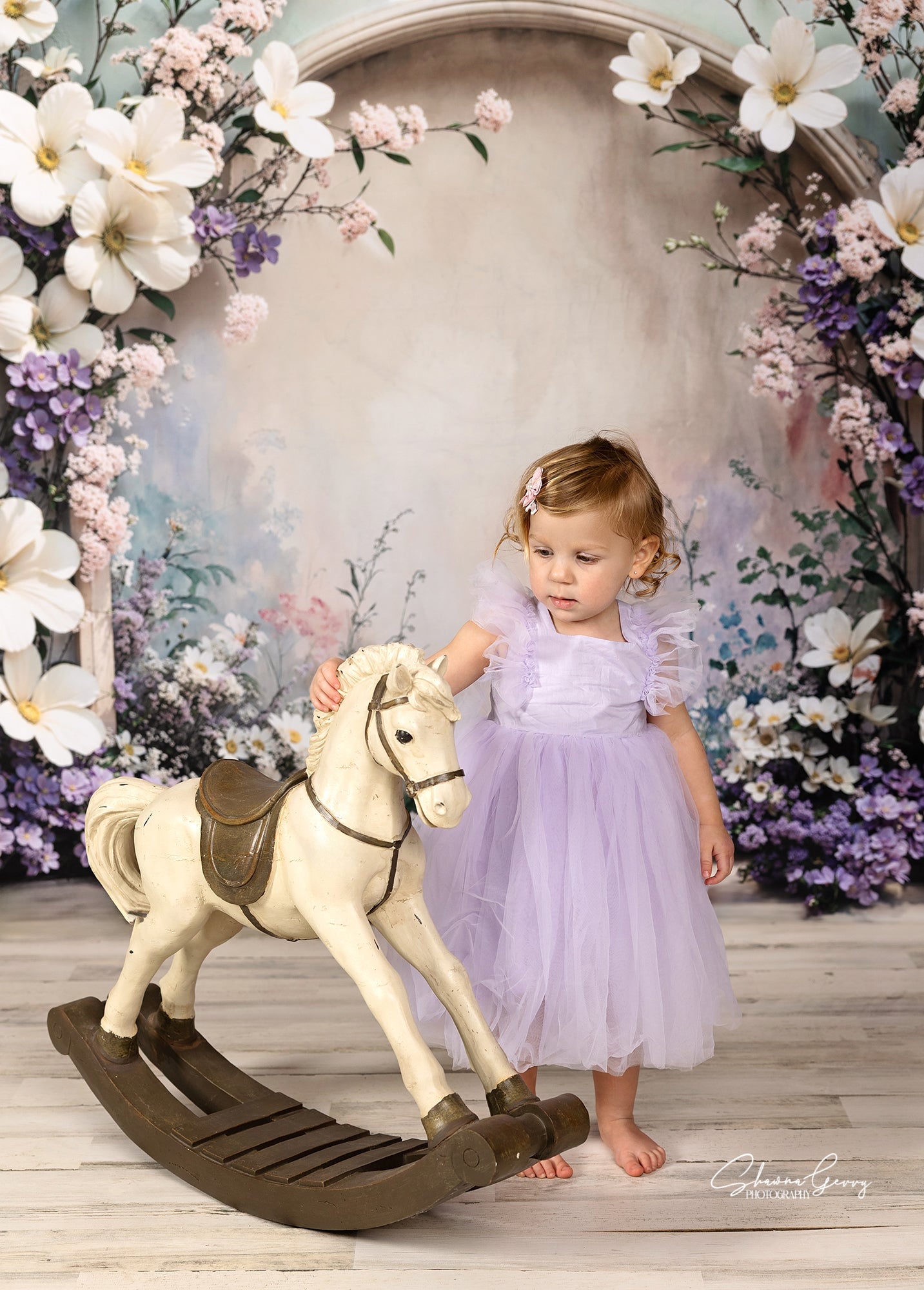 Kate Spring Flower Arch Backdrop Designed by Emetselch