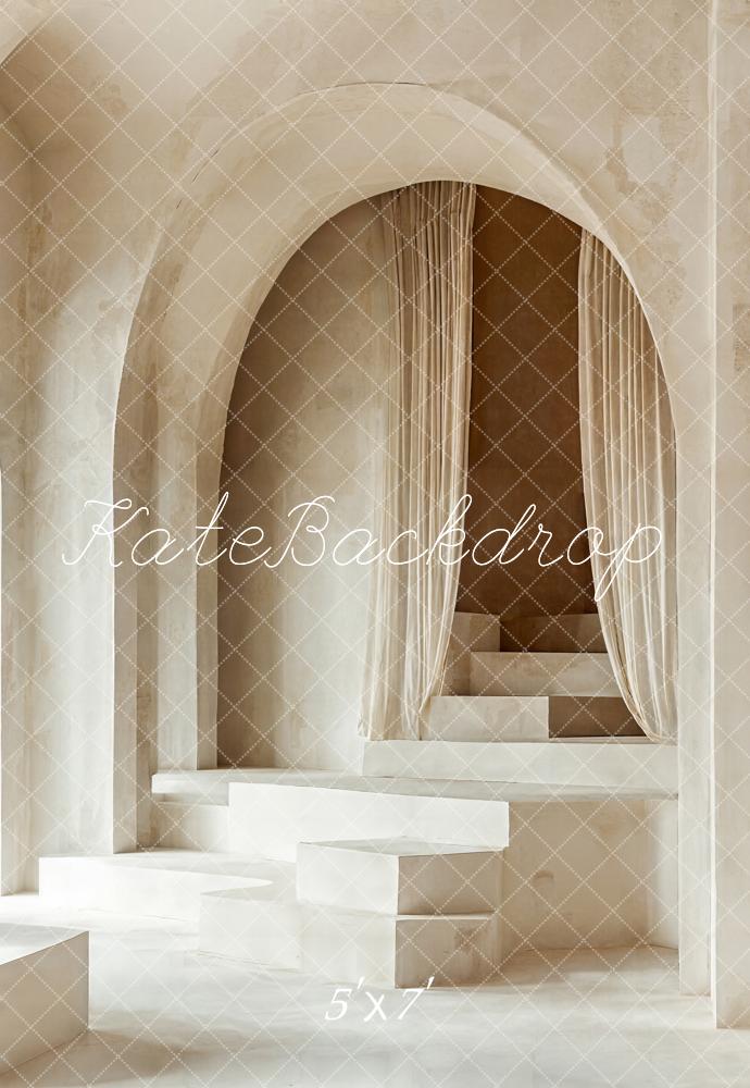 Kate Cascading Stairs Arch Backdrop Designed by Emetselch