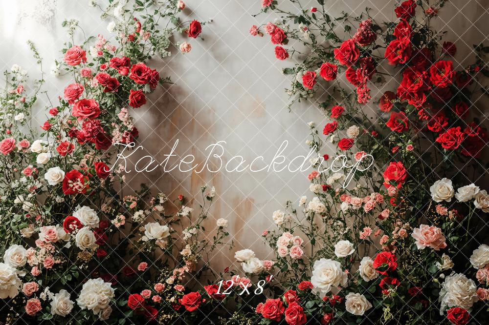 Kate Rose Wall Fleece Backdrop Designed by Emetselch - Kate Backdrop AU