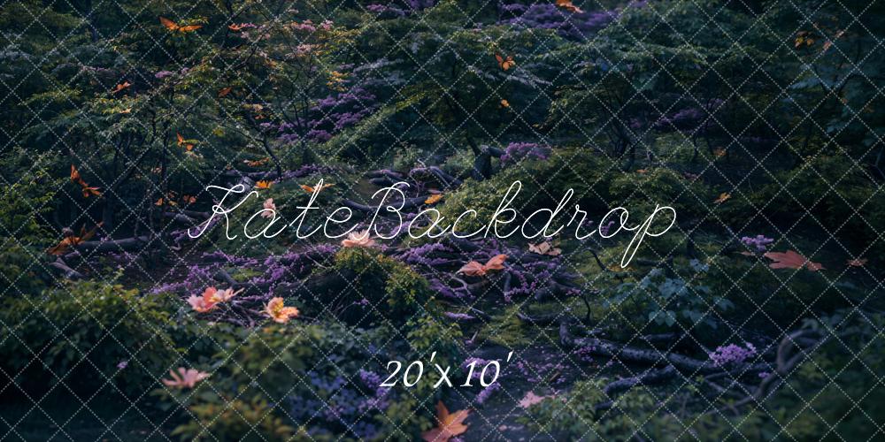 Kate Purple Forest Floor Backdrop Designed by Kate Image - Kate Backdrop AU