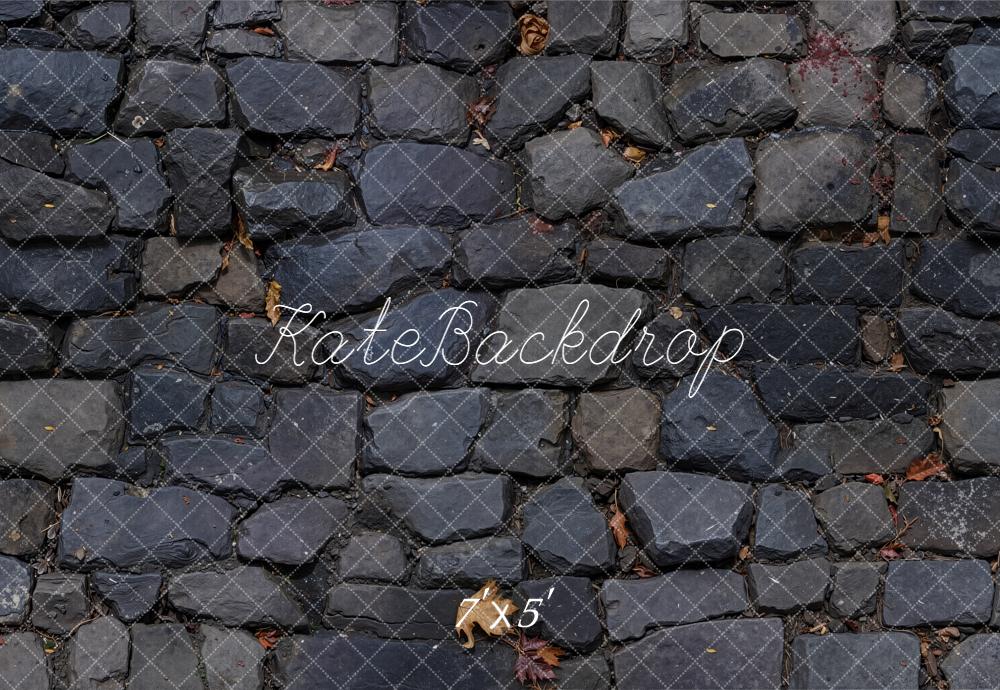 Kate Stone Wall Floor Backdrop Designed by Chain