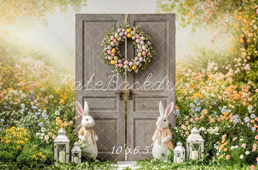 Kate Easter Bunny Door Backdrop Designed by Patty Roberts