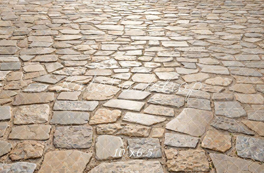 Kate Cobblestone Floor Texture Backdrop Designed by Kate Image