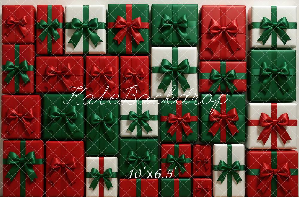 Kate Christmas Gift Boxes Backdrop Designed by Mini MakeBelieve - Kate Backdrop AU