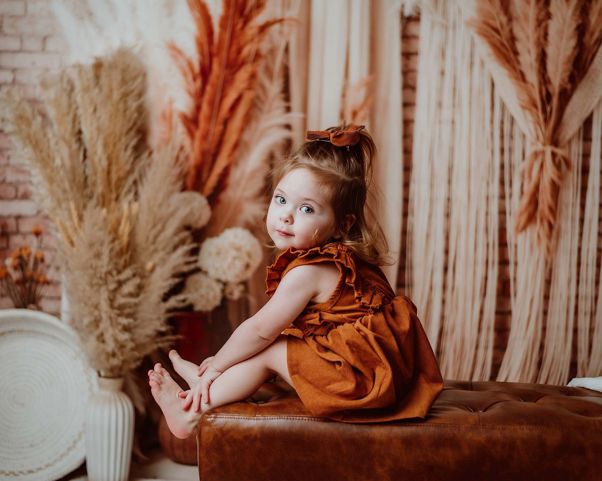 Kate Boho Candle Reed Curtains Backdrop Designed by Chain Photography - Kate Backdrop AU