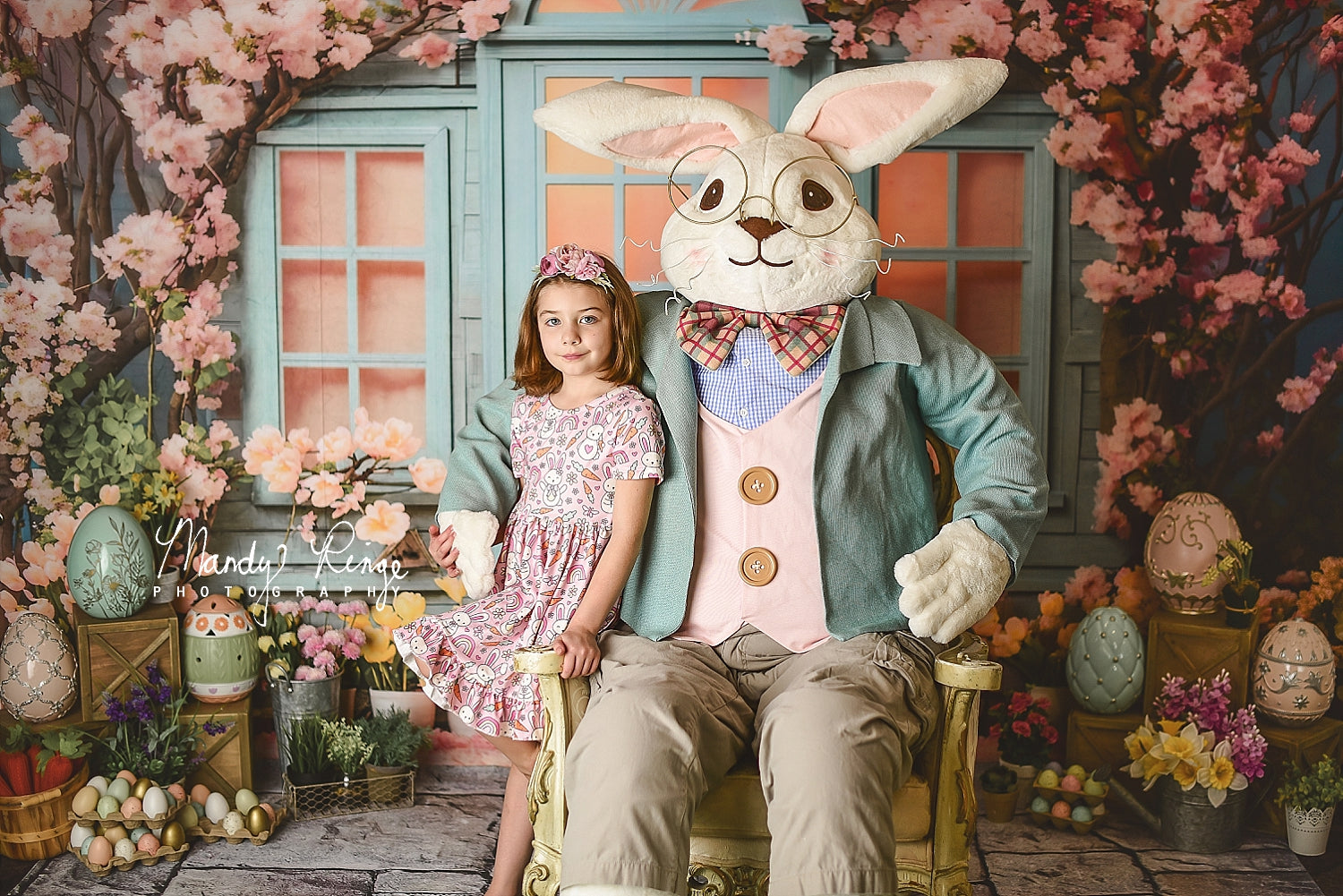 Kate Spring Flowers House Backdrop Designed by Emetselch - Kate Backdrop AU
