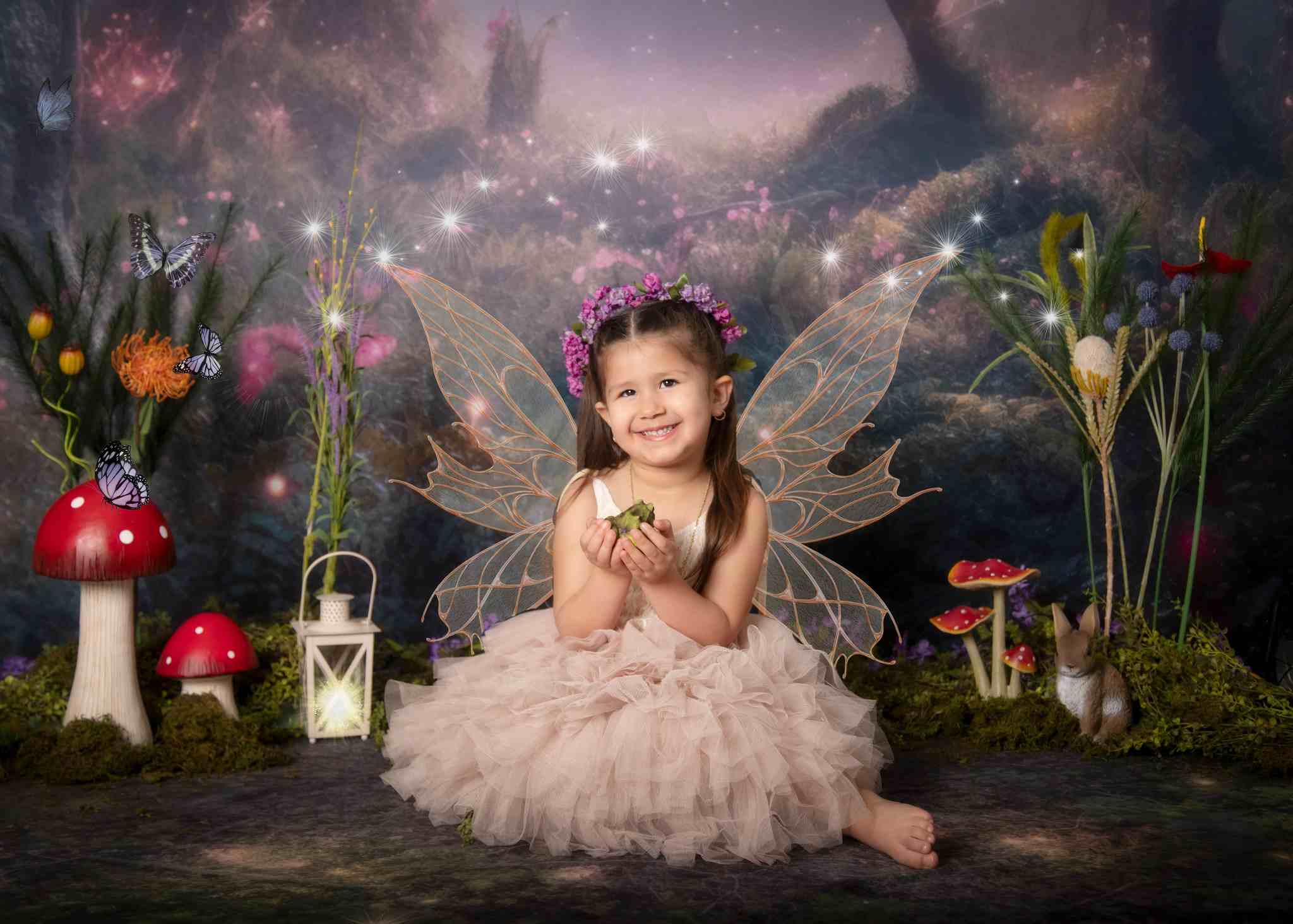 Kate Enchanted Fairy Forest Backdrop Designed by Mandy Ringe Photography - Kate Backdrop AU