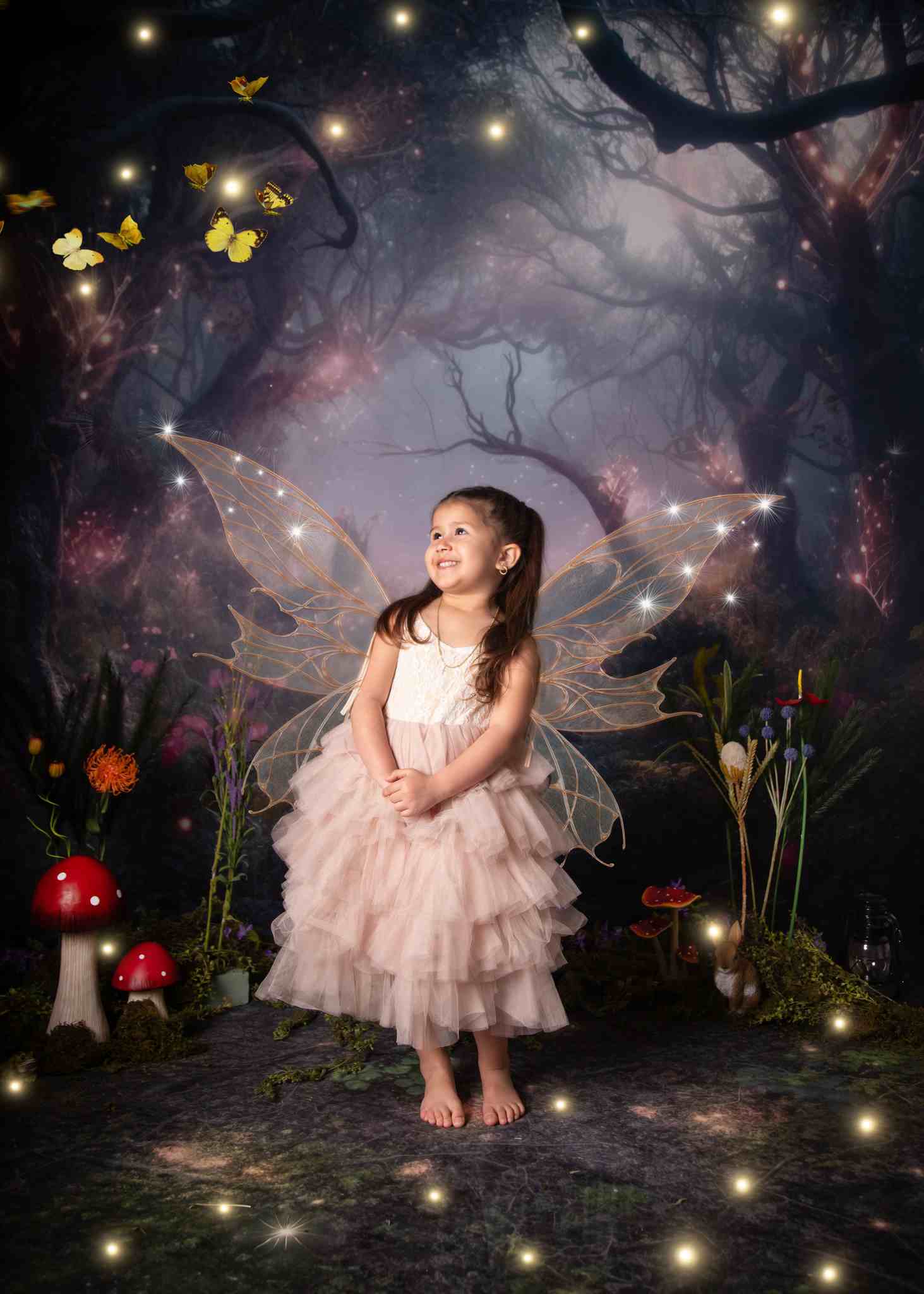 Kate Enchanted Fairy Forest Backdrop Designed by Mandy Ringe Photography