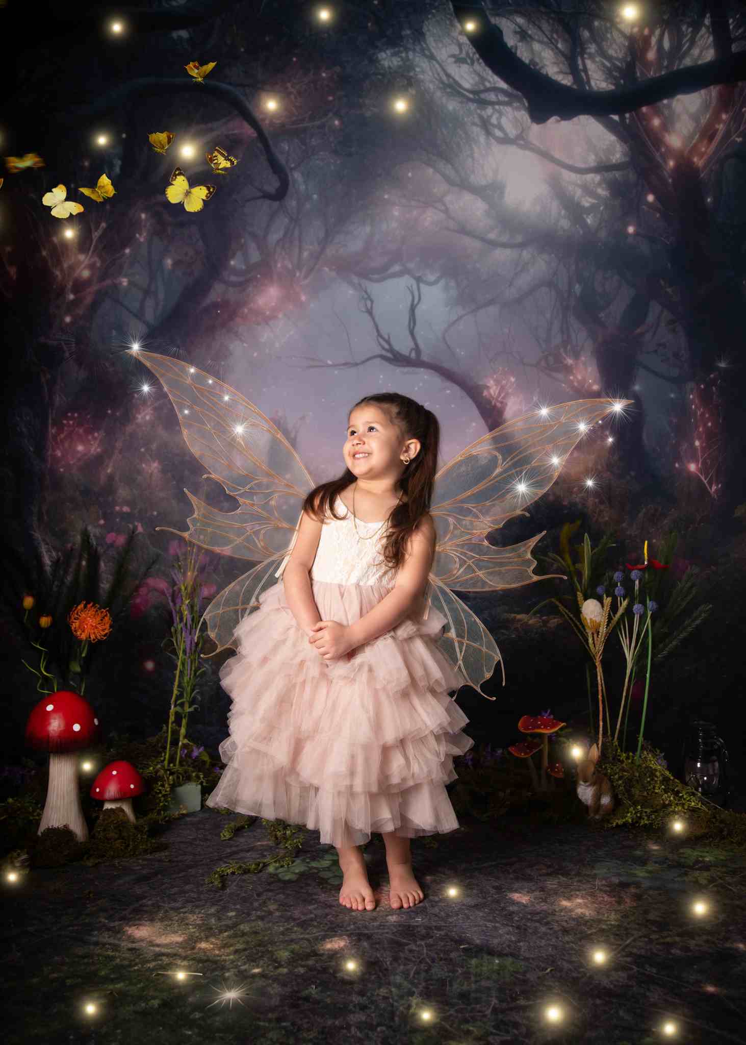 Kate Enchanted Fairy Forest Backdrop Designed by Mandy Ringe Photography - Kate Backdrop AU