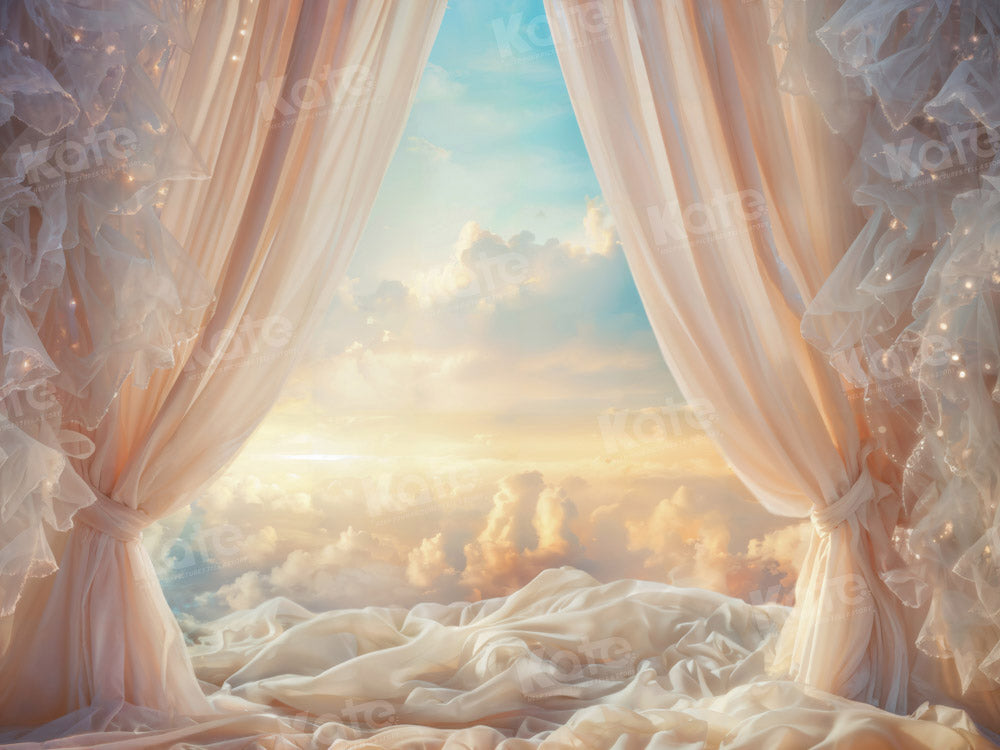 Kate Fantasy Curtains Cloud Sky Backdrop Designed by Chain