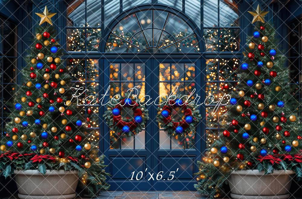 Kate Christmas Festive Lights Backdrop Designed by Mini MakeBelieve - Kate Backdrop AU