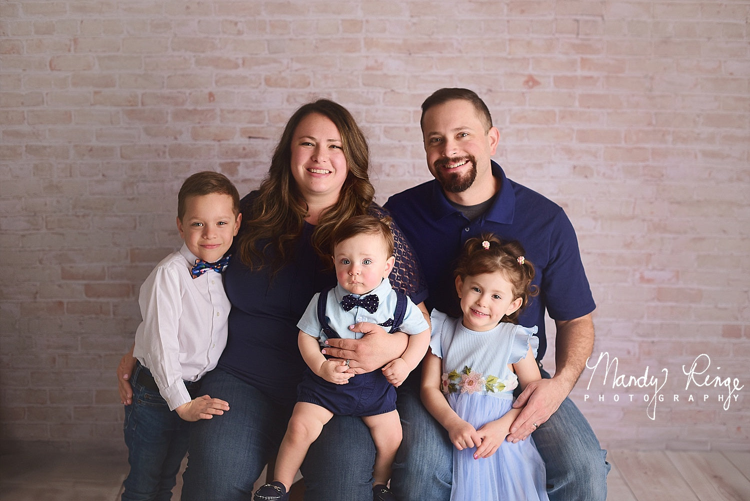 Kate Light and Creamy Backdrop Farmhouse Brick Designed by Mandy Ringe Photography - Kate Backdrop AU