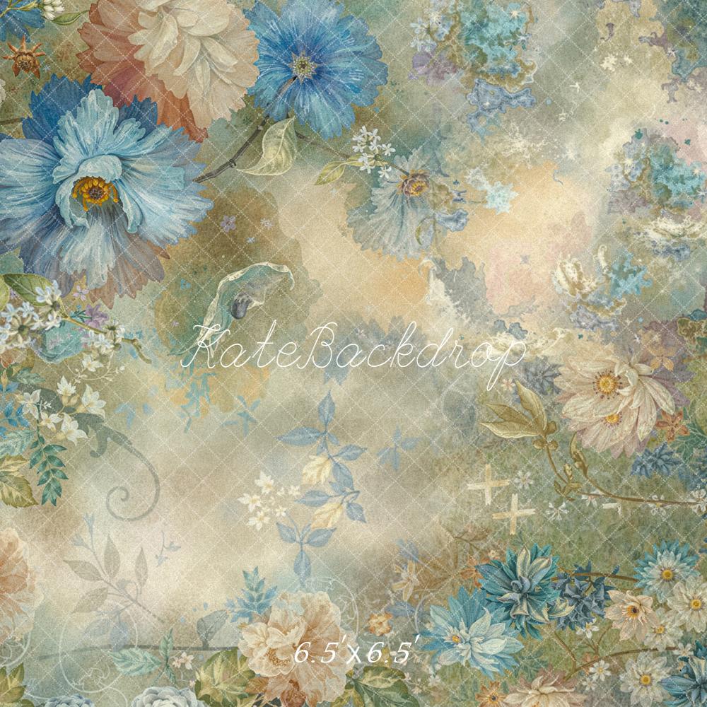 Kate Fine Art Vintage Flowers Backdrop Designed by GQ - Kate Backdrop AU