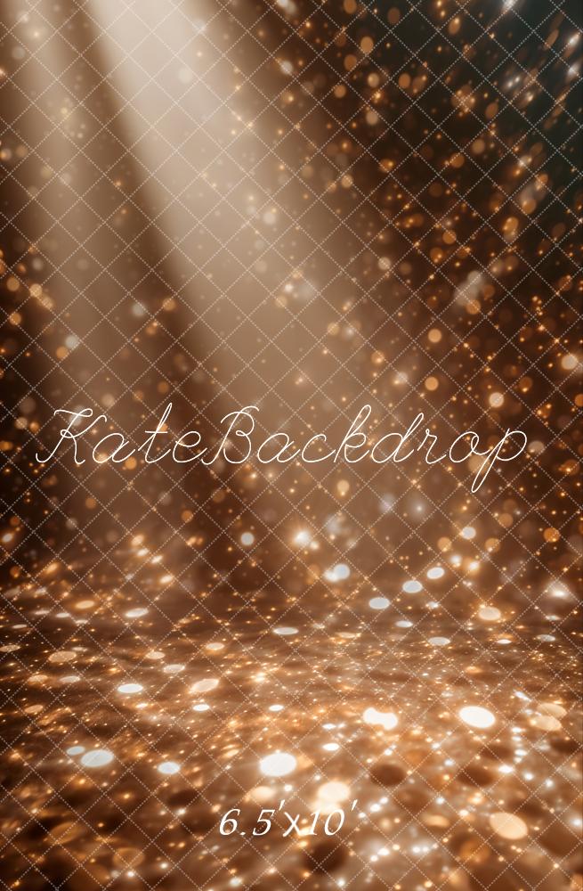 Kate Golden Bokeh Light Rays Backdrop Designed by Chain Photography - Kate Backdrop AU