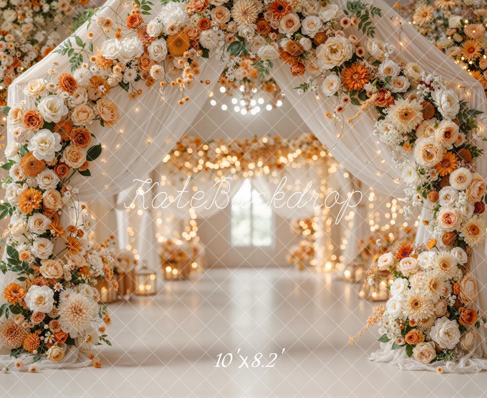 Lightning Deal Kate Wedding Flower Arch Backdrop Designed by Emetselch