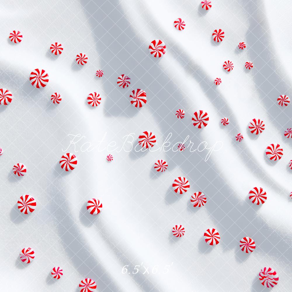 Kate Snow Candy Winter Backdrop Designed by Patty Roberts - Kate Backdrop AU