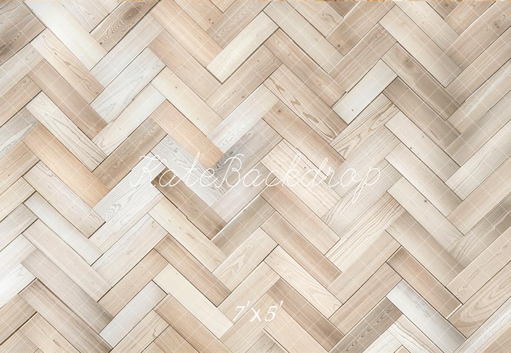 Kate Herringbone Wood Pattern Backdrop Designed by Kate Image - Kate Backdrop AU