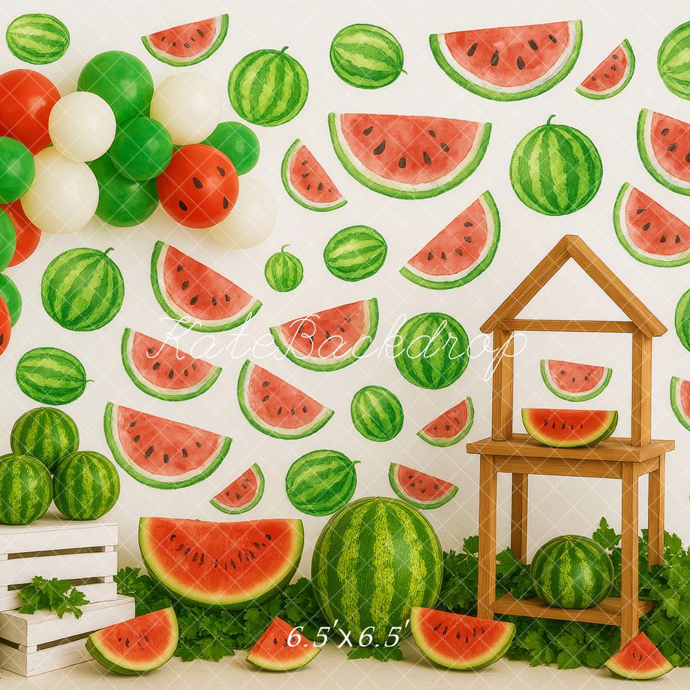 Kate Watermelon Summer Backdrop Designed by Patty Roberts - Kate Backdrop AU