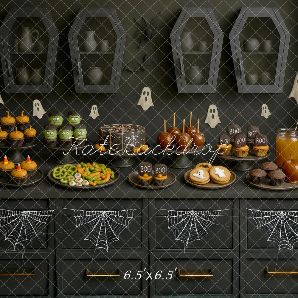 Kate Halloween Treat Table Backdrop Designed by Mini MakeBelieve - Kate Backdrop AU