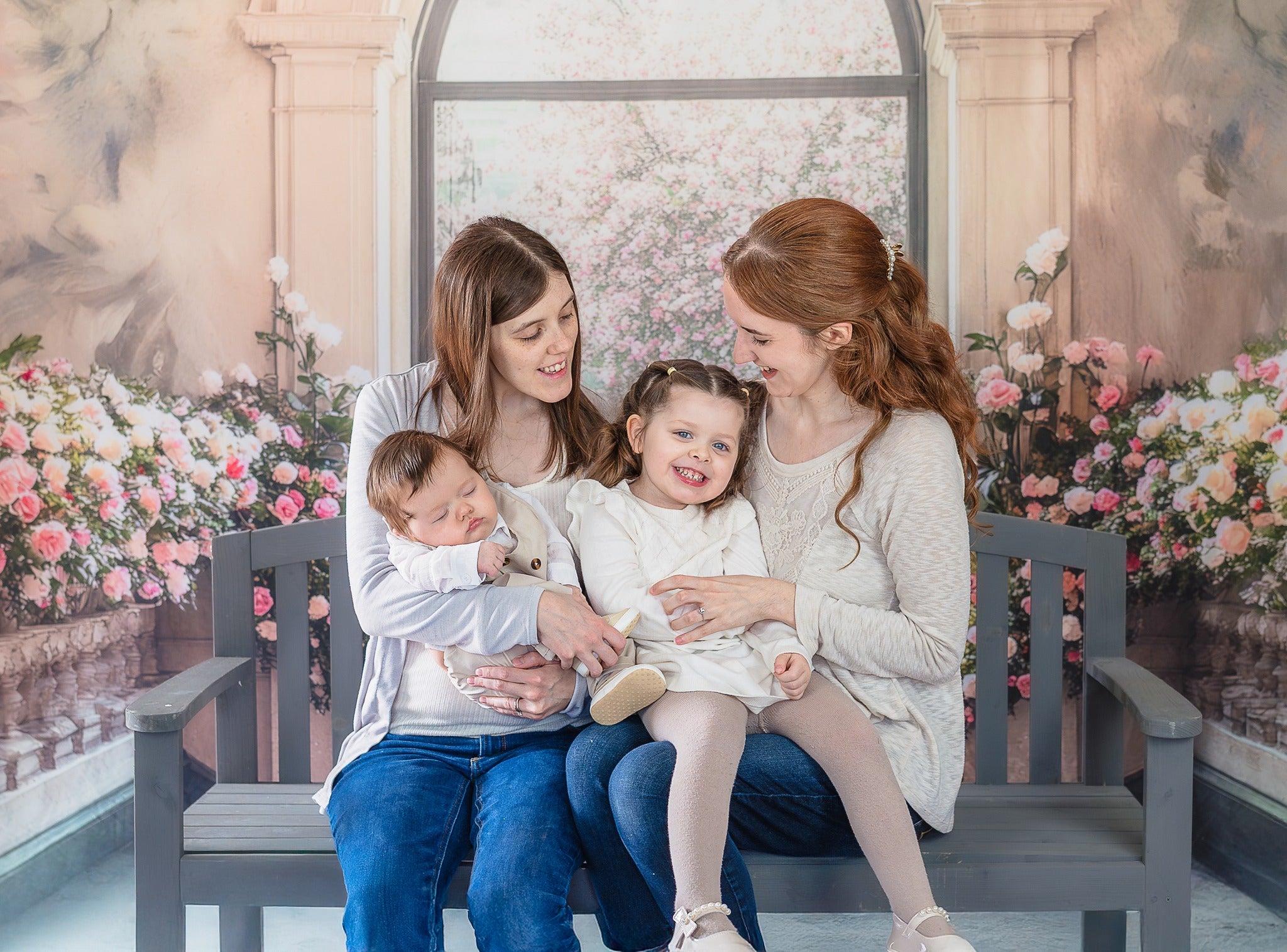 Kate Spring Flower Arch Backdrop Designed by Mini MakeBelieve