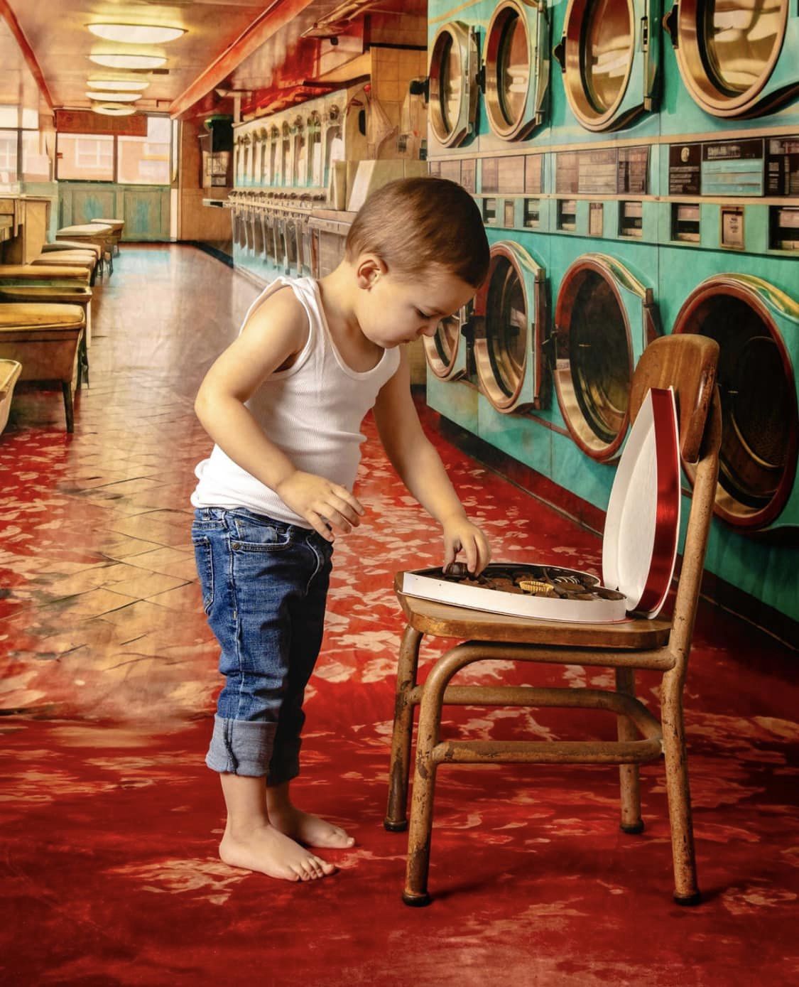 Kate Laundromat Backdrop Designed by Lidia Redekopp - Kate Backdrop AU